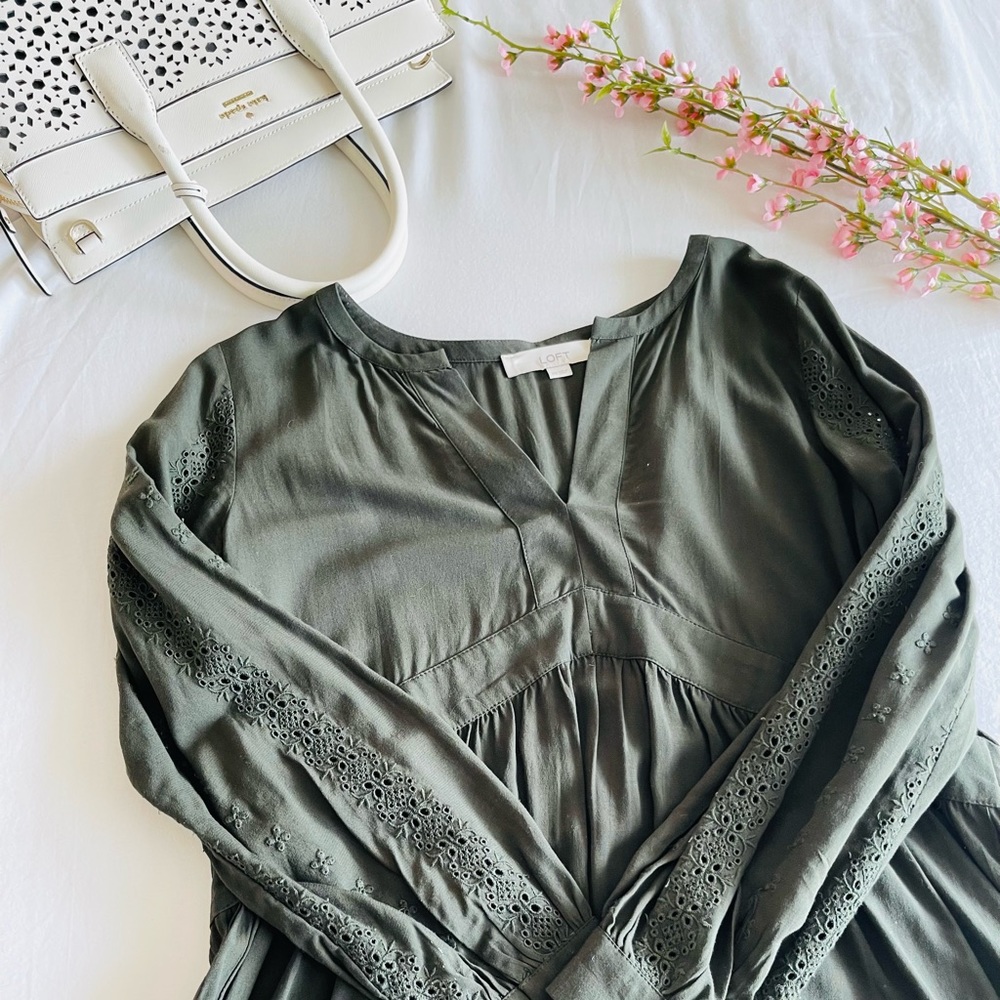LOFT Work Blouse